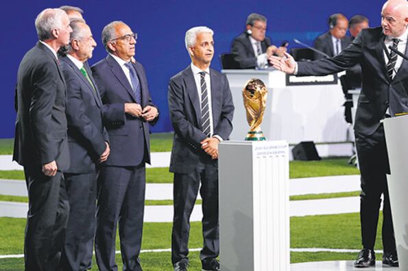 Las deliberaciones en Moscú fueron presididas por Gianni Infantino, titular de la FIFA.