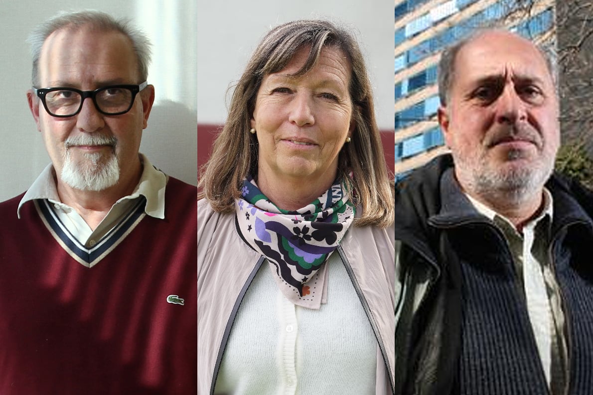 Pablo Díaz, Emilce Moler y Gustavo Calotti, sobrevivientes de la Noche de los Lápices.