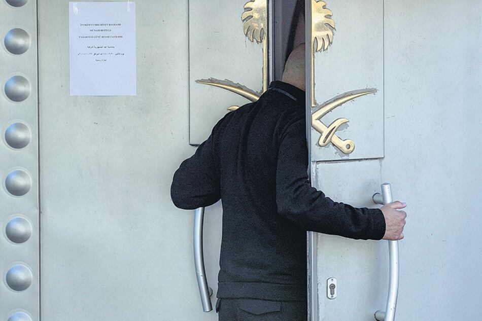 El consulado árabe en Estambul, el lugar del crimen de Khashoggi, imán de las especulaciones.