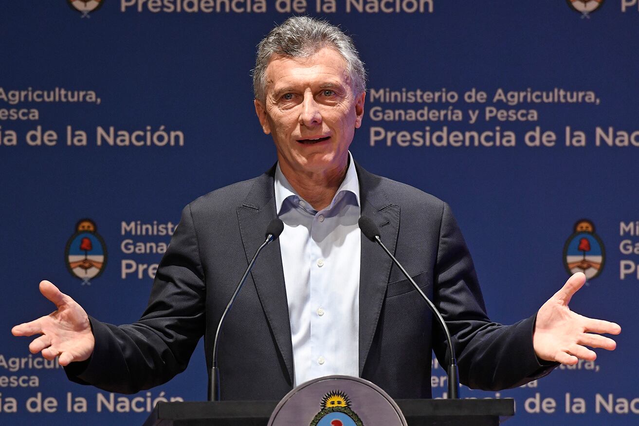 El presidente Mauricio Macri en el CCK.