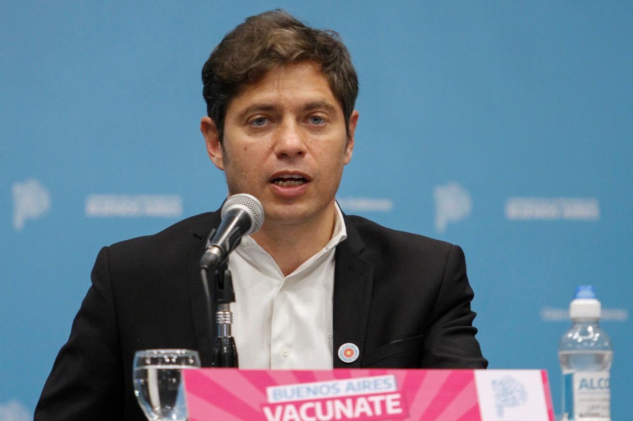 "El mundo esta corriendo atrás de la vacuna, para producirla y para conseguirla", dijo Kicillof.