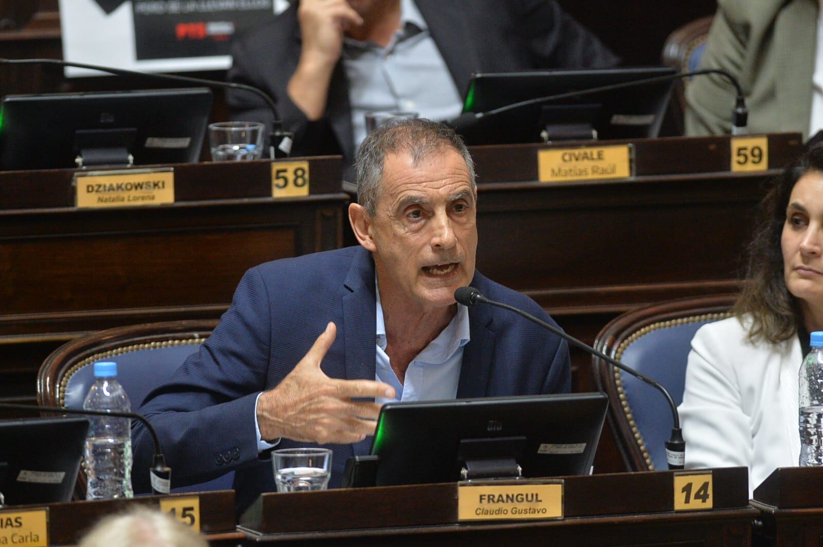 Frangul se apartó del bloque oficial y armó un espacio con el GEN en la Legislatura.