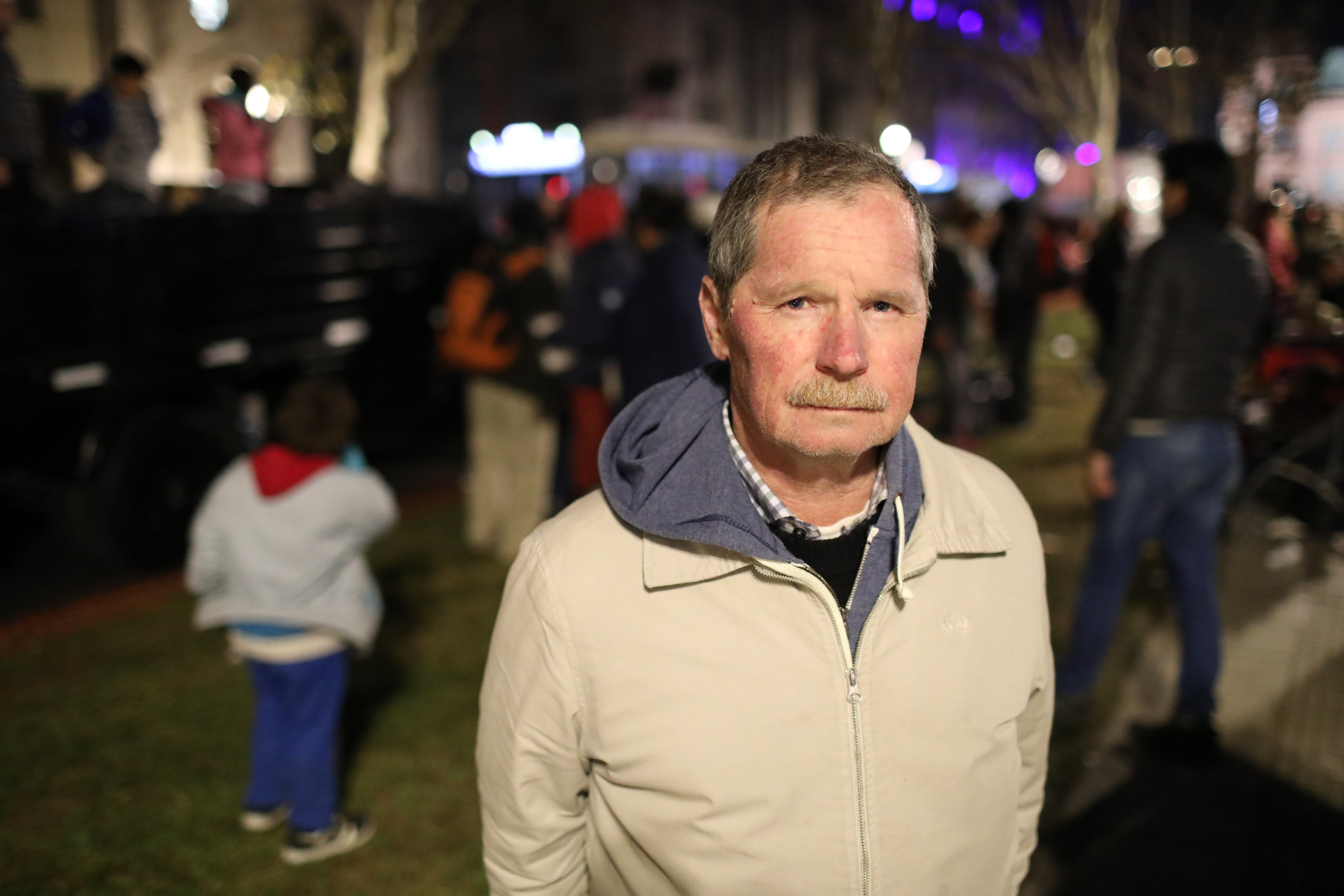 Juan Carr, tras la movida solidaria en el Monumental.