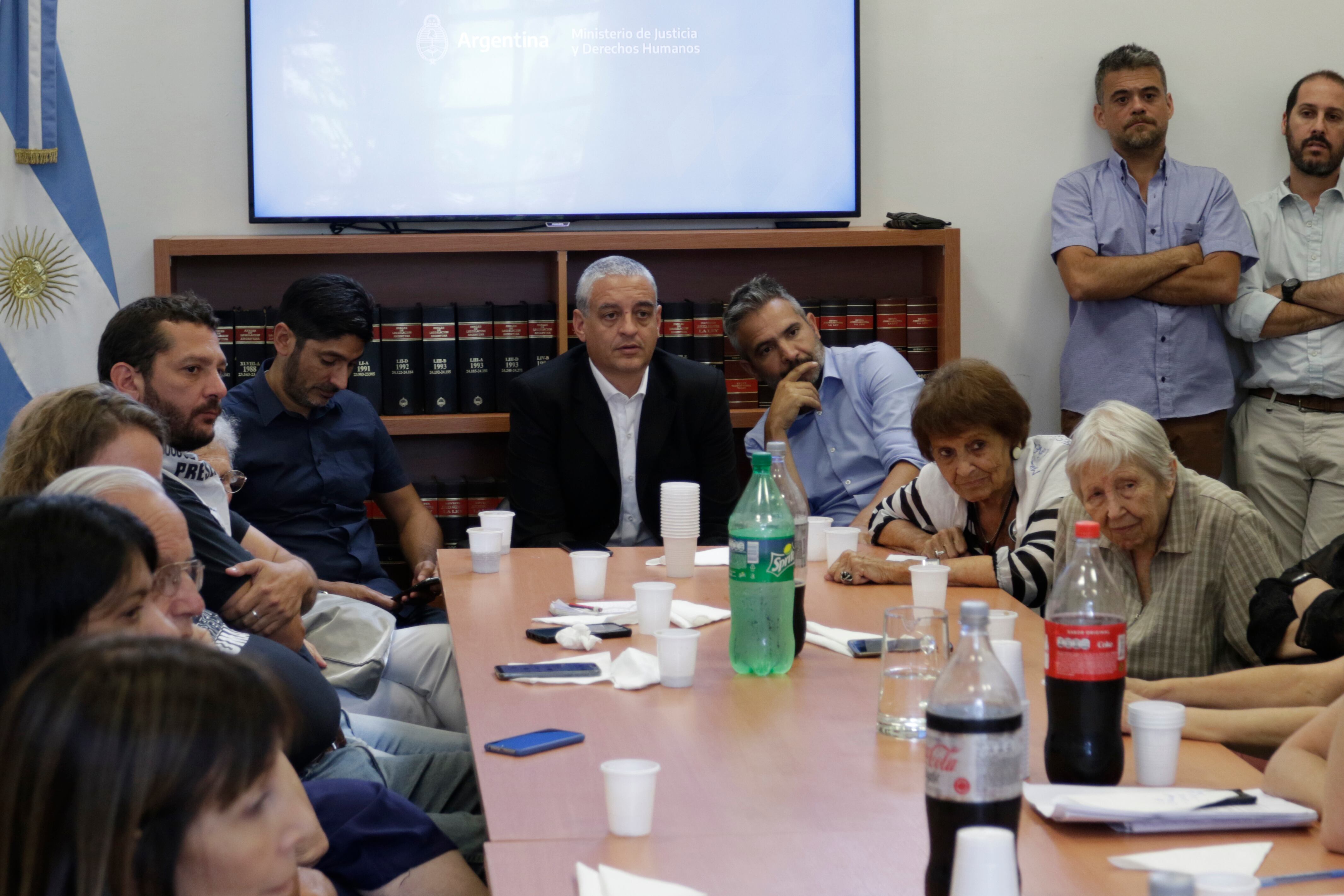 Los organismos de Derechos Humanos fueron recibidos la semana pasada por el Secretario de DDHH de la Nación, y nieto recuperado Horacio Pietragalla Corti.