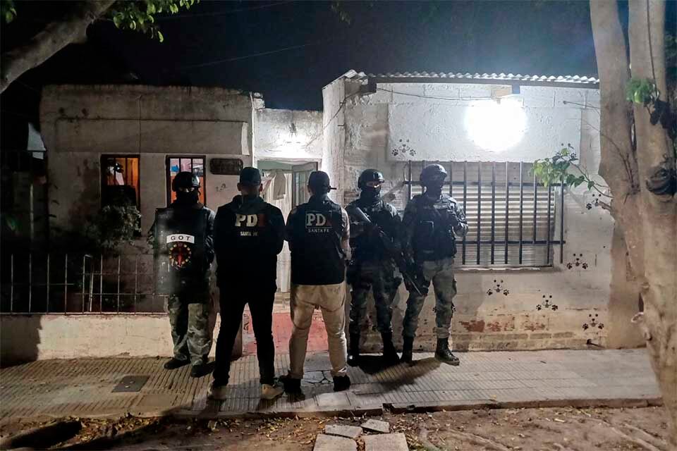 El megaoperativo incluyó 25 allanamientos de la PDI y la TOE.