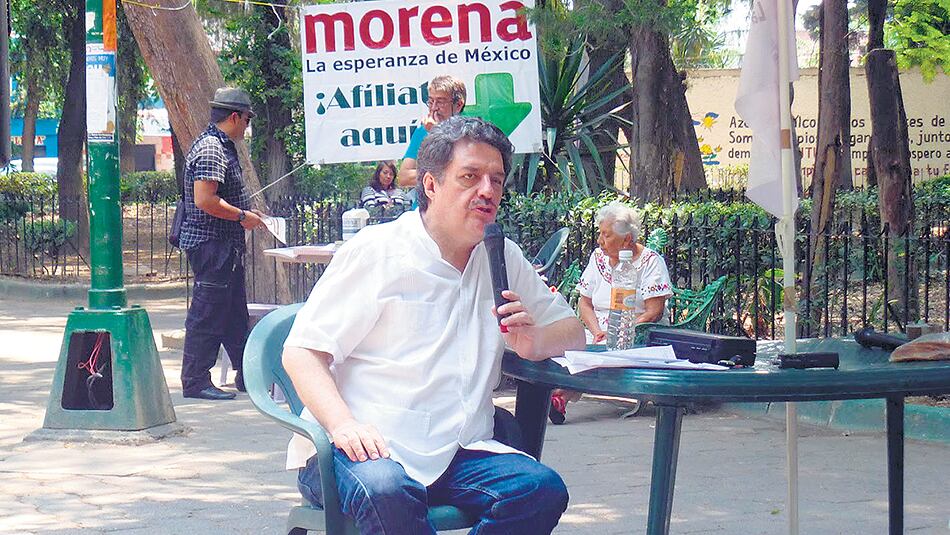 “La inmensa mayoría de la gente que está en Morena no perteneció a ningún partido.”