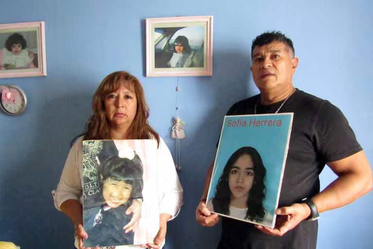 La familia de Sofía sostiene una campaña permanente en la que difunde imágenes de cómo podría lucir hoy la joven, que tendría 19 años