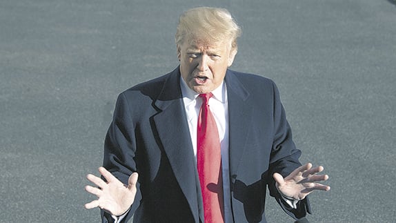 Trump señaló que habrá conversaciones muy serias con los demócratas hoy, mañana y el miércoles.