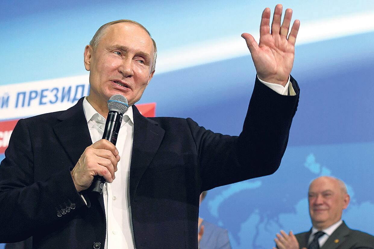 Como pronosticaban los sondeos, Putin consiguió una clara victoria en los comicios de ayer.