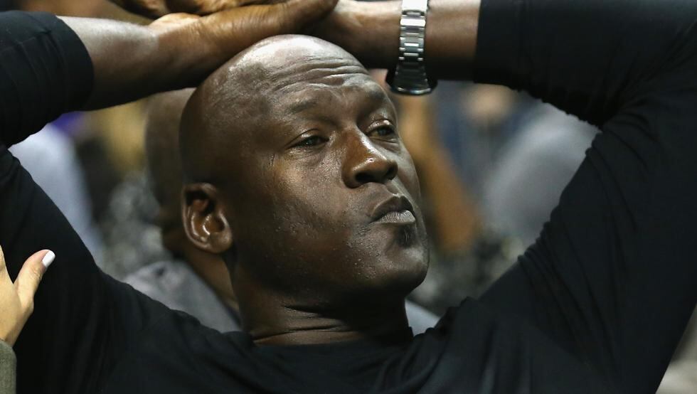 Michael Jordan se pronunció muy pocas veces en cuestiones políticas.