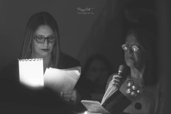 Mariela Scidá Danón, izquierda.