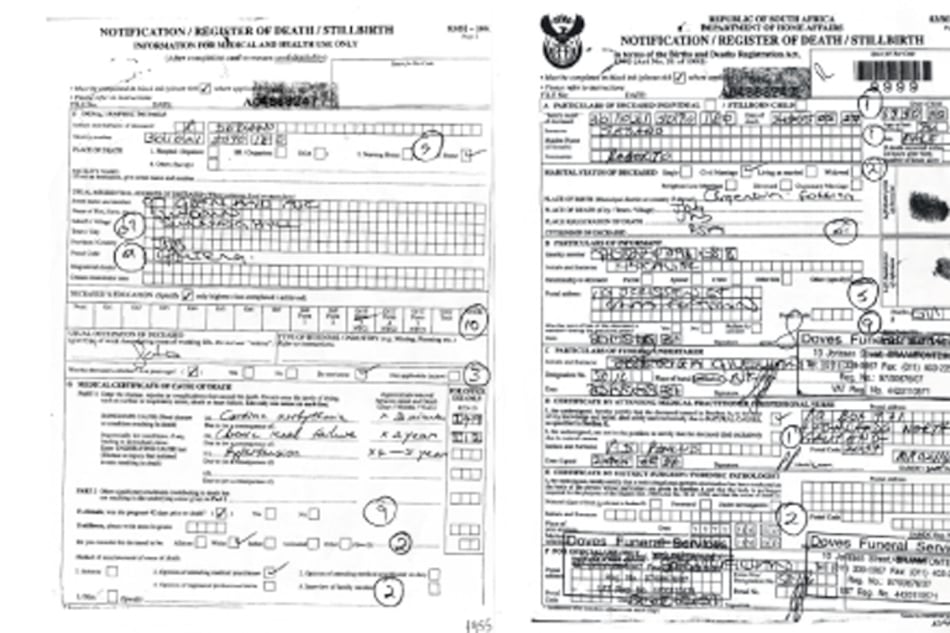Las firmas del formulario habrían sido obra de una misma persona, que podría ser el propio Vildoza.