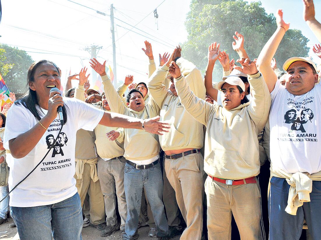 “Nos rompieron todo. El Parque Acuático, la mayoría de las obras, el centro de salud, mandaron a robar a todos lados”, cuenta Milagro Sala.