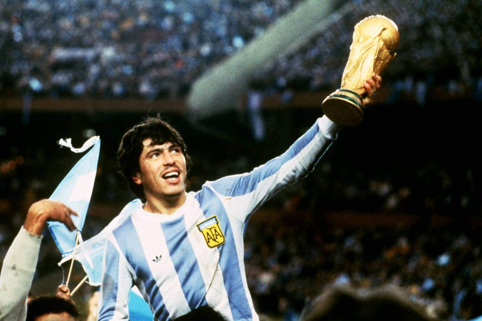 Daniel Passarella, camepón del Mundo en Argentina 1978.