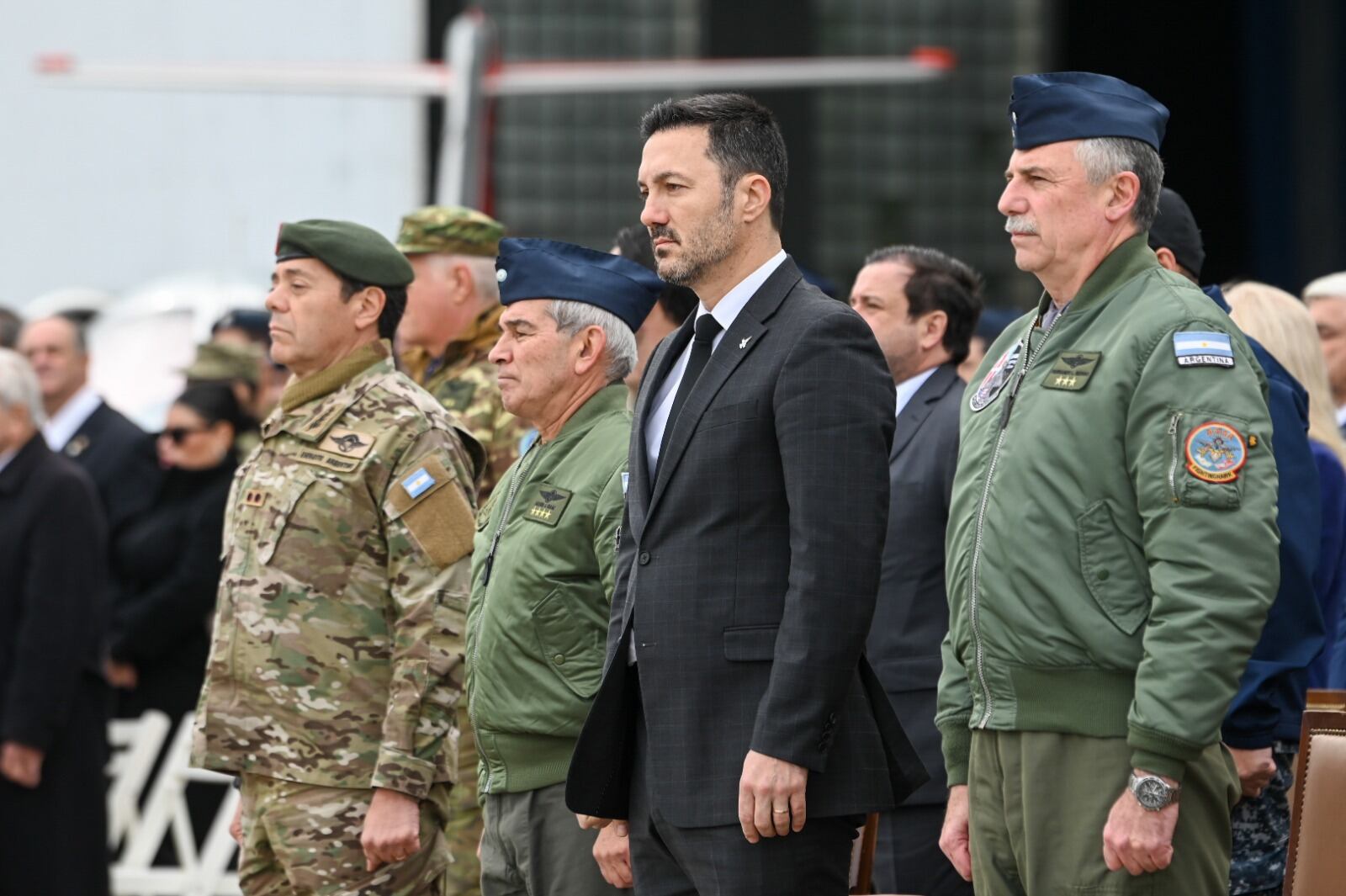 Luis Petri, ministro de Defensa. 