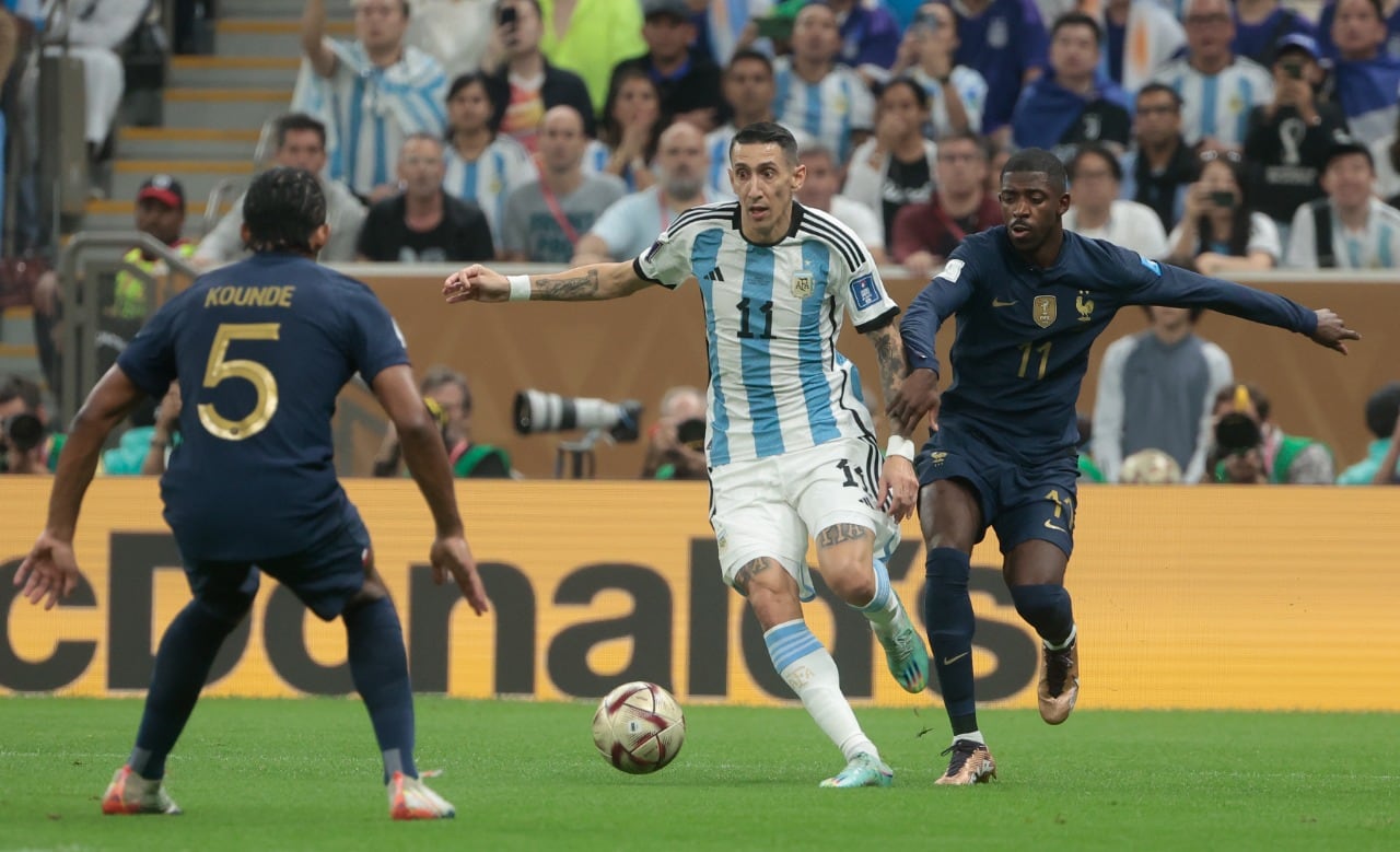 Di María no era titular desde el partido con Polonia: Scaloni apostó por él y ganamos todos