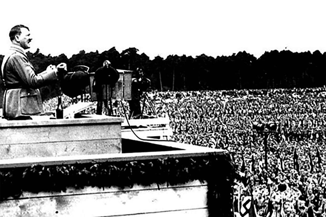 En un momento, el pueblo alemán apoyó la violencia y la sangre. 