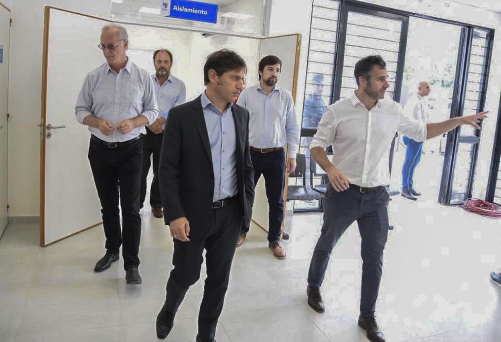 Pilar inauguró un centro para atención exclusiva de pacientes por coronavirus.