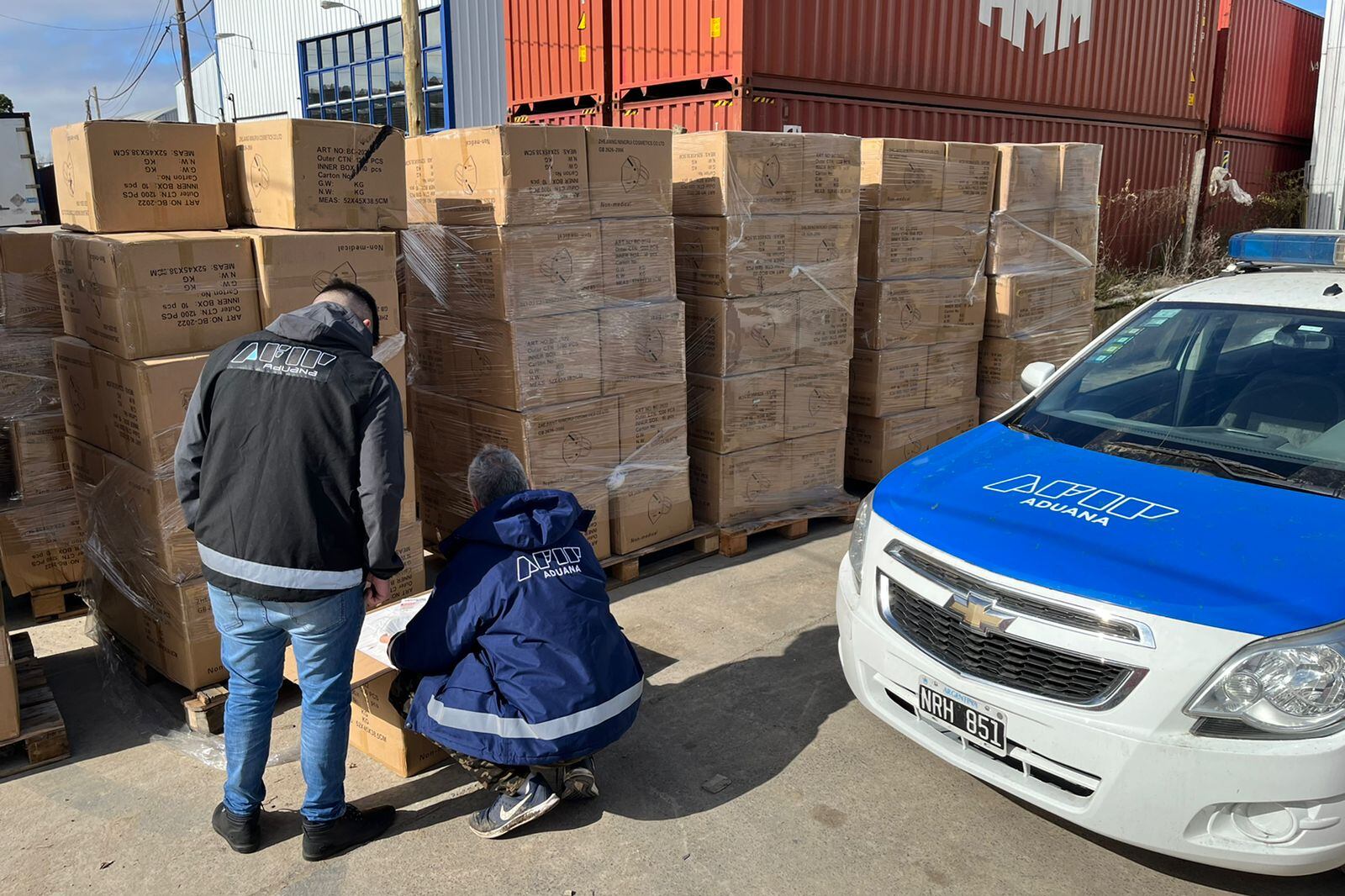 Una de las empresas sobrefacturó 880.000 barbijos KN-95.