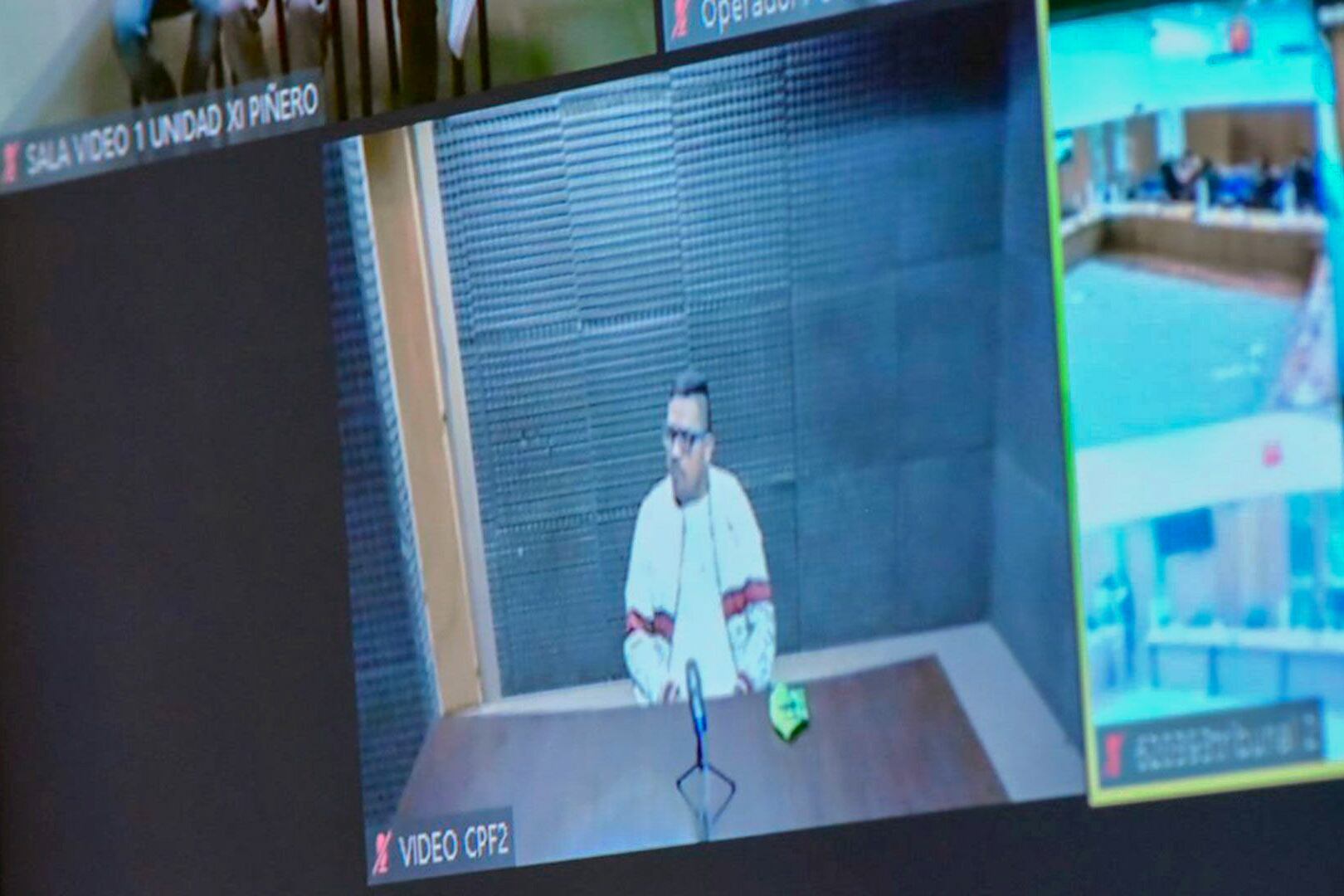 Ariel Cantero participó del juicio a través del Zoom.