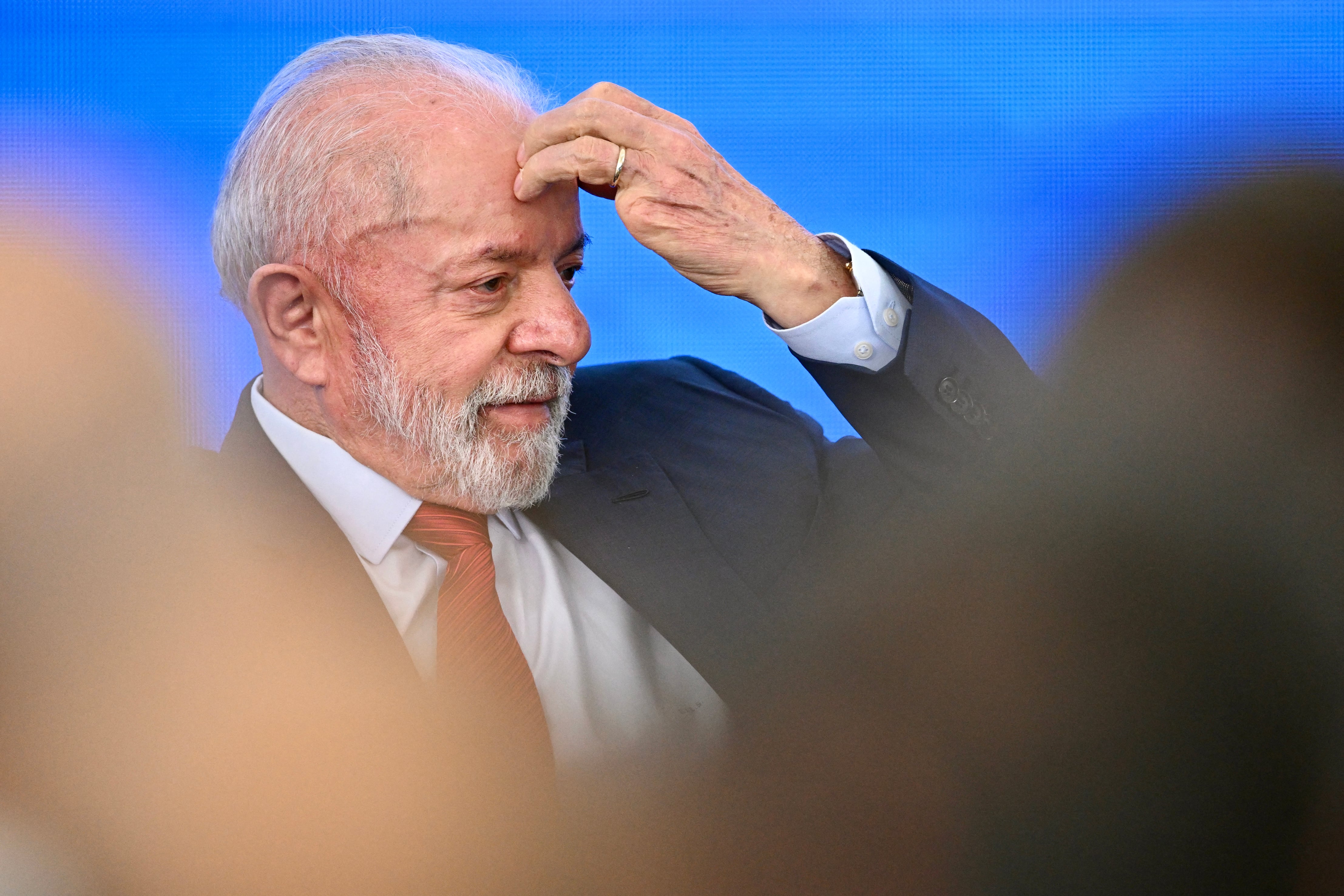 Lula da Silva, presidente de Brasil.