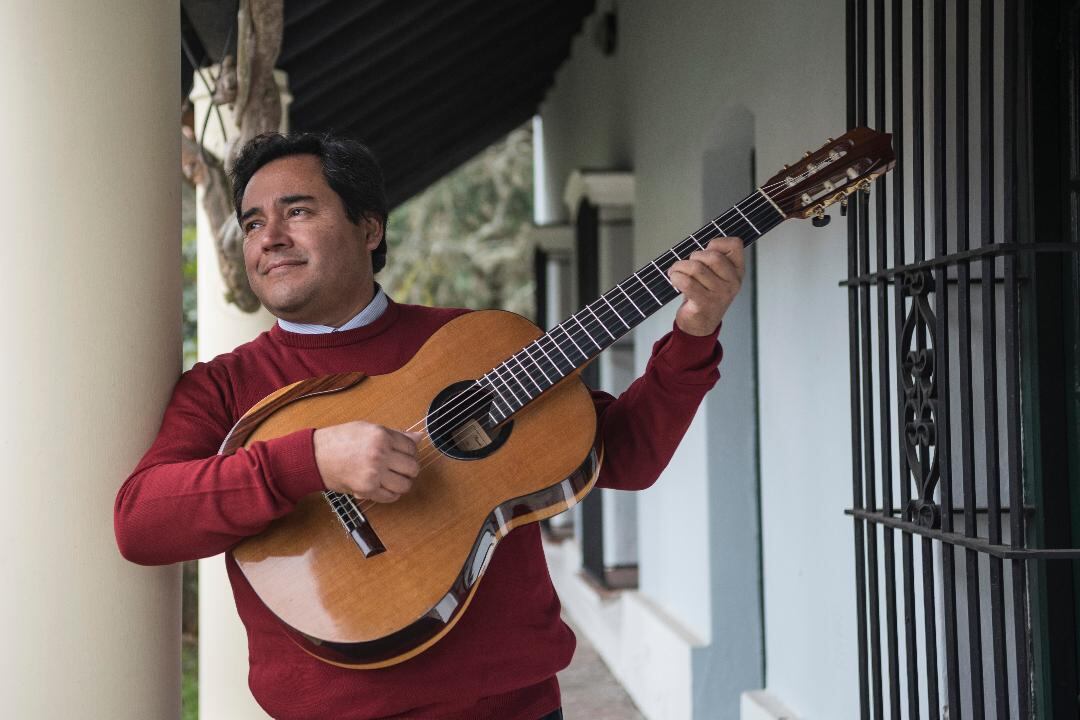 Carlos Martínez, uno de los participantes de esta cita ineludible para guitarristas y público.