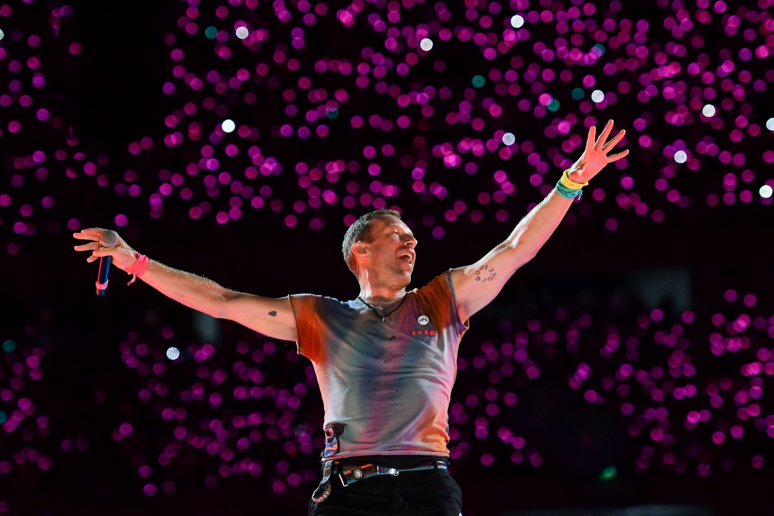 La película de Coldplay "Music of the Spheres: Live at River Plate" llega a los cines en abril . (Foto: Télam)