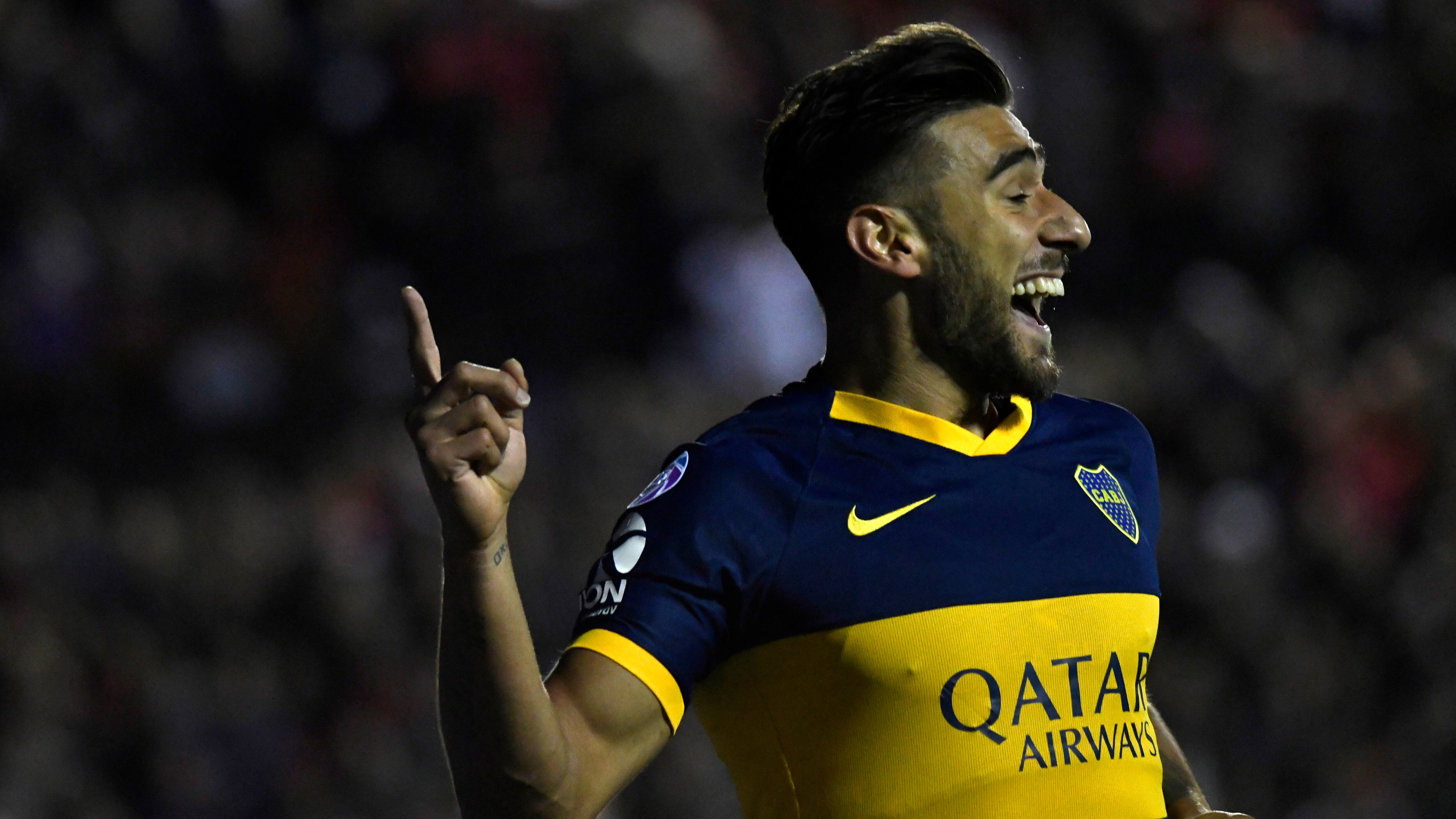 Salvio debuta como titular con la camiseta de Boca.