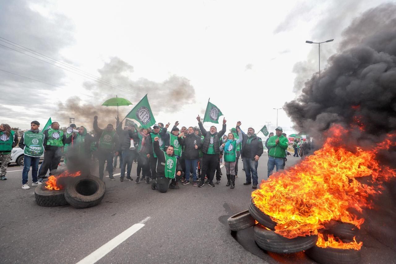 Una imagen de la protesta en Córdoba.