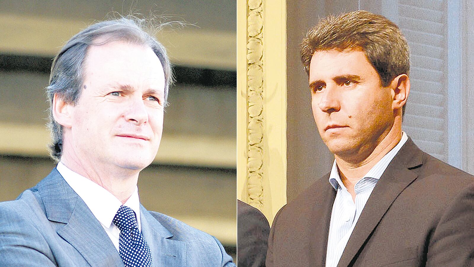 Gobernadores Gustavo Bordet y Sergio Uñac.