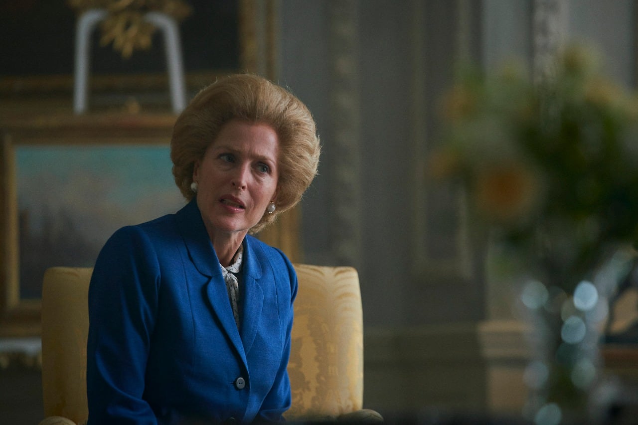 Gillian Anderson encarna a la Primera ministra británica.