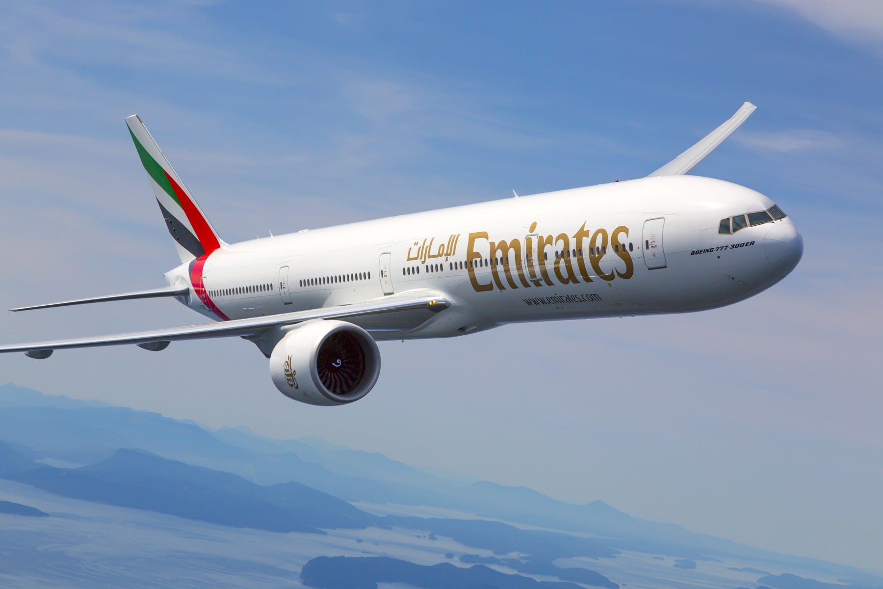 La compañía Emirates Airlines refuerza su presencia en Sudamérica.