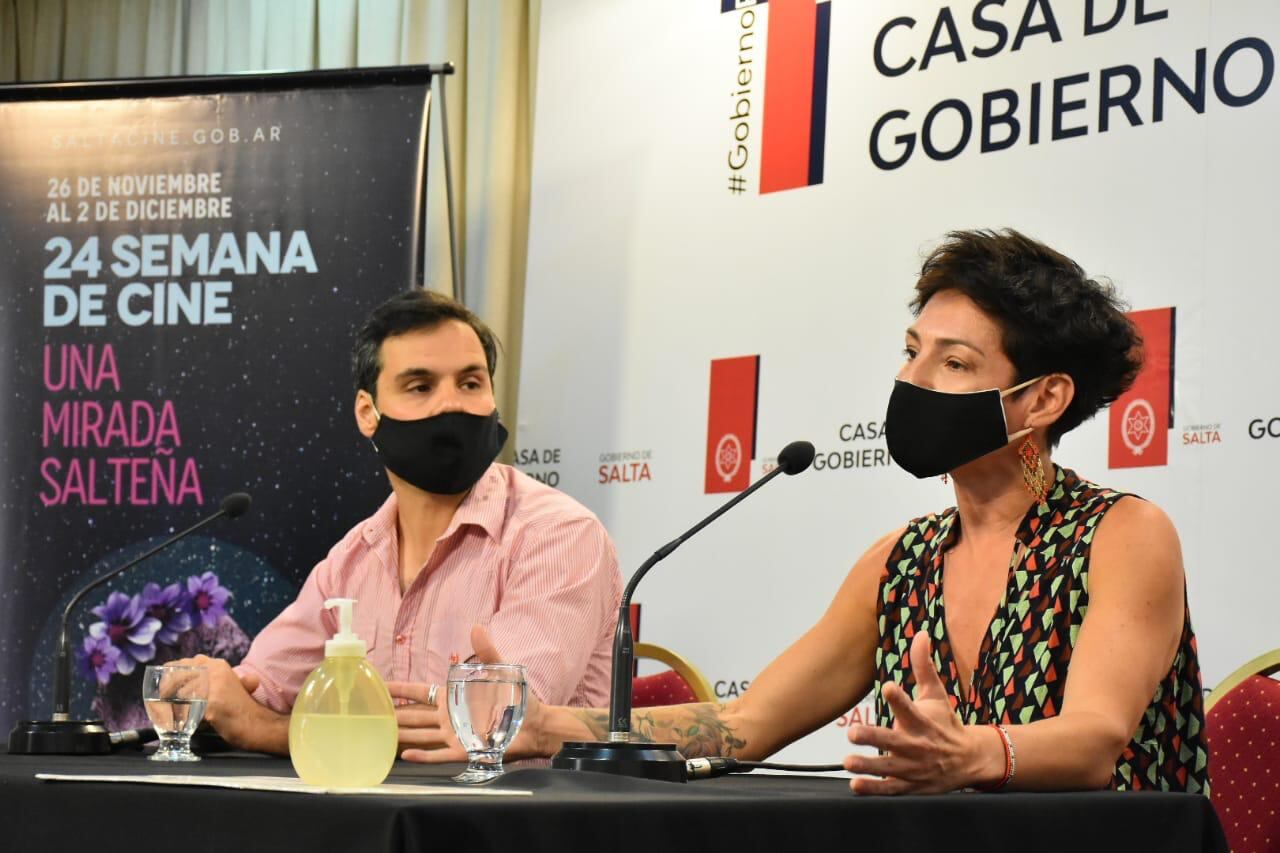 Federico Casoni y Sabrina Sansone