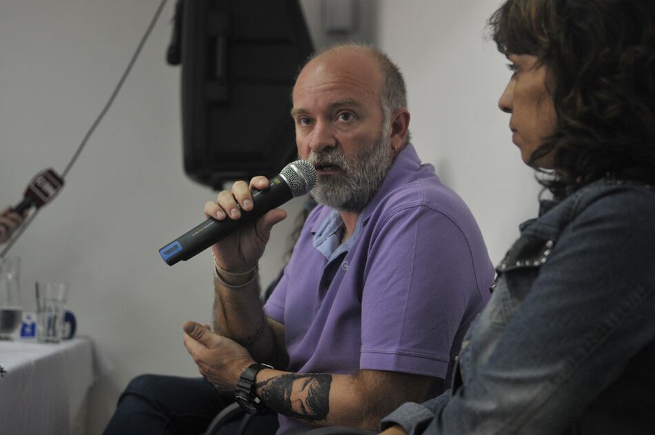 Sergio Maldonado, durante la conferencia de prensa.