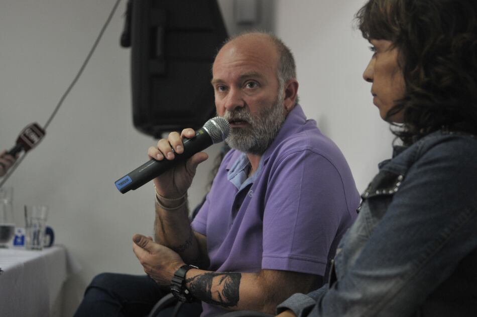 Sergio Maldonado, durante la conferencia de prensa.