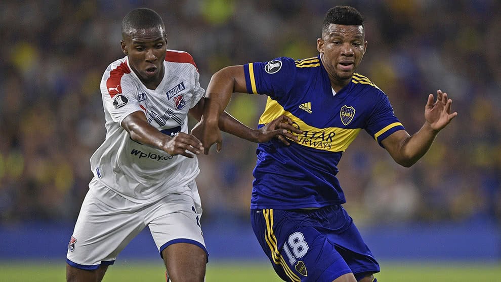 El Boca-DIM en la Bombonera se jugó hace más de sies meses. 