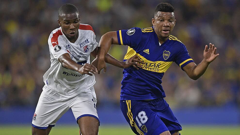 El Boca-DIM en la Bombonera se jugó hace más de sies meses. 