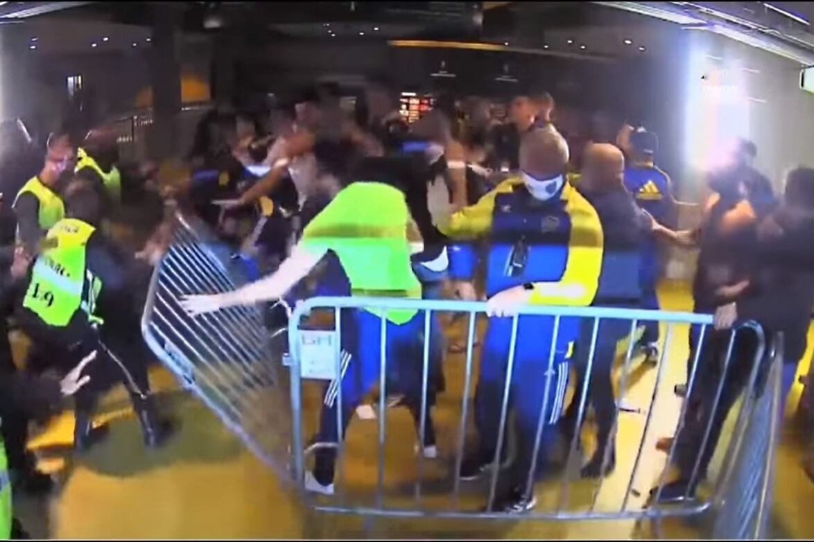 La noche de los incidentes en Belo Horizonte