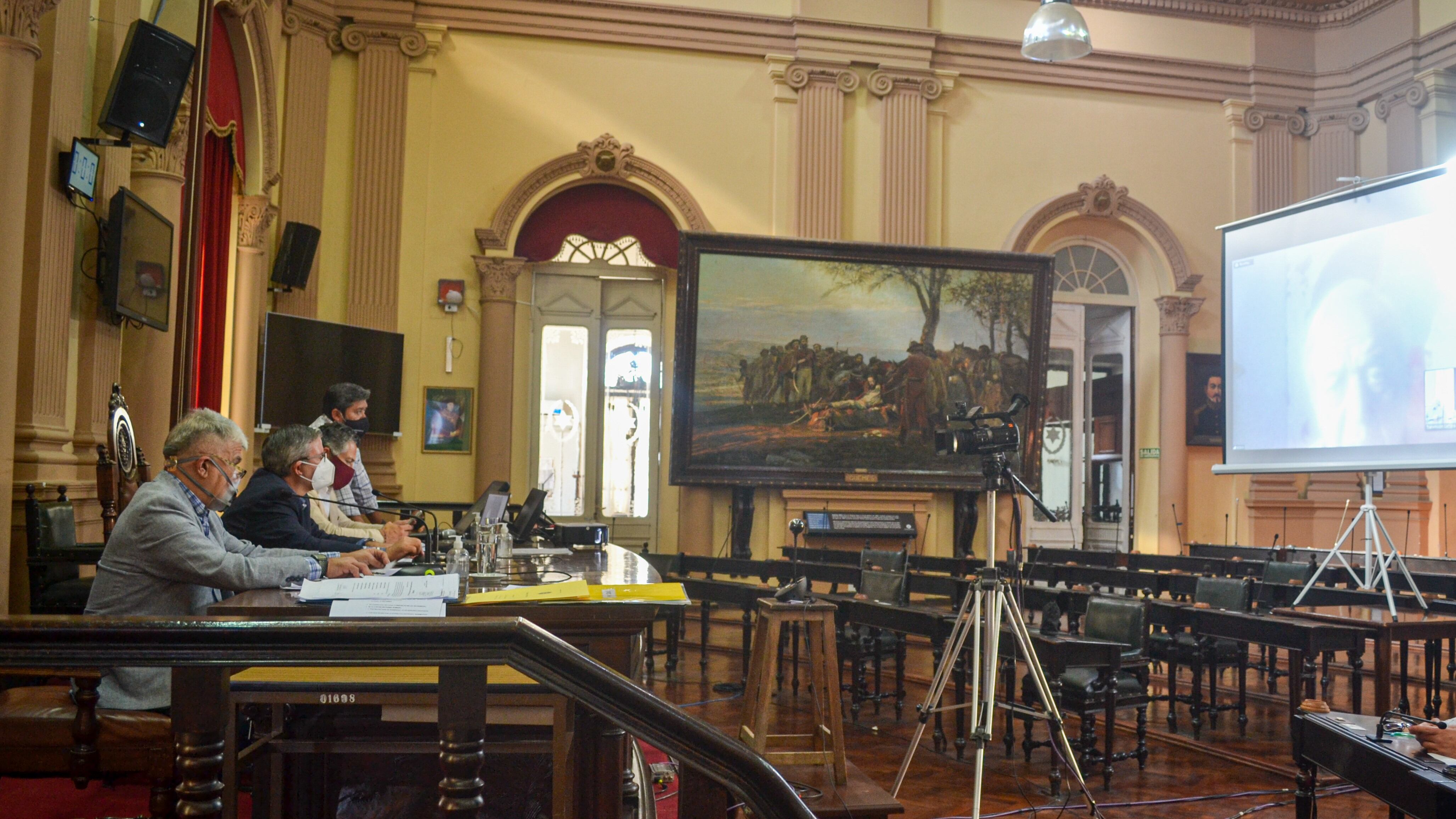 Nuevamente la sesión fue virtual