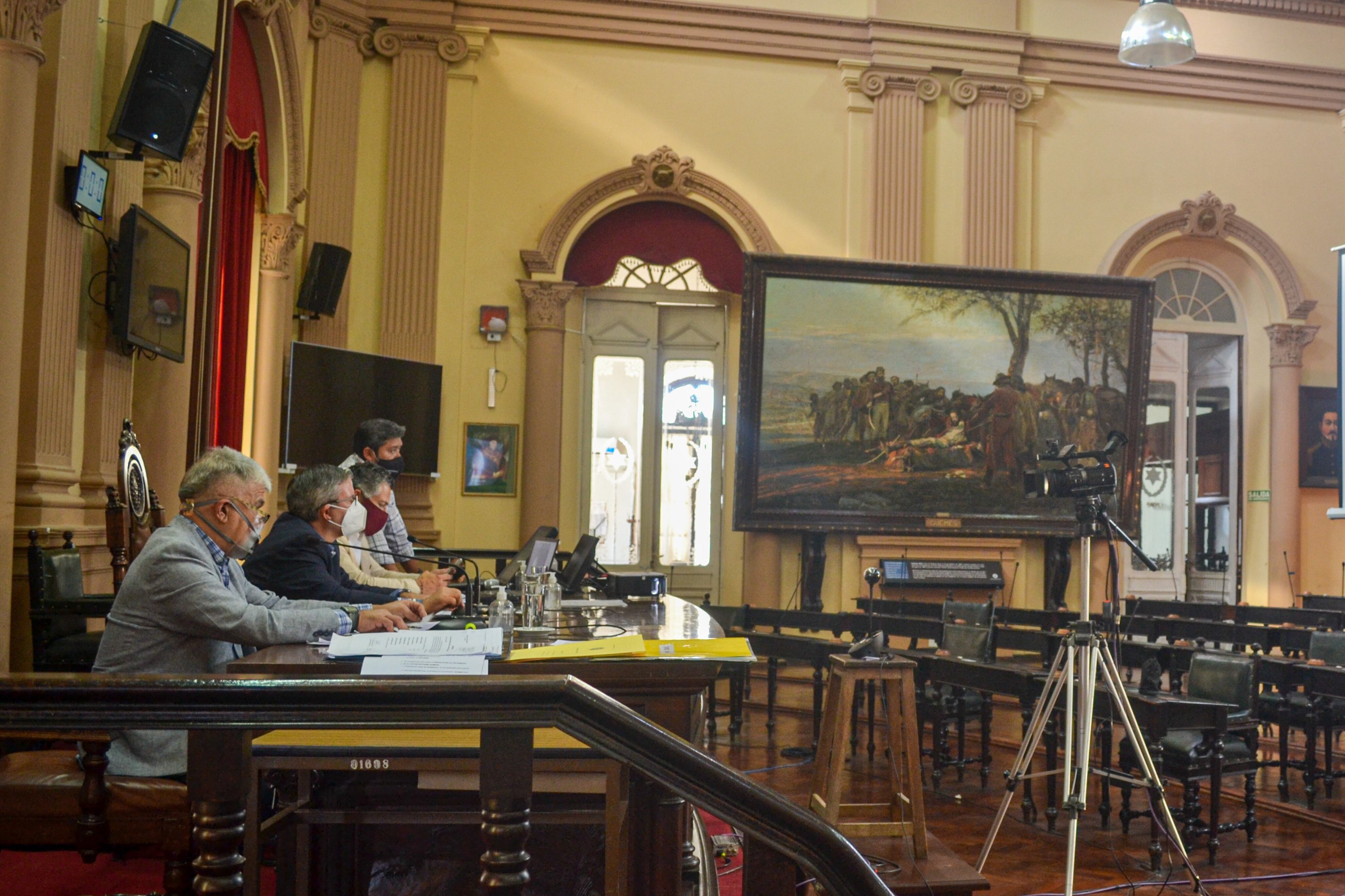 Nuevamente la sesión fue virtual