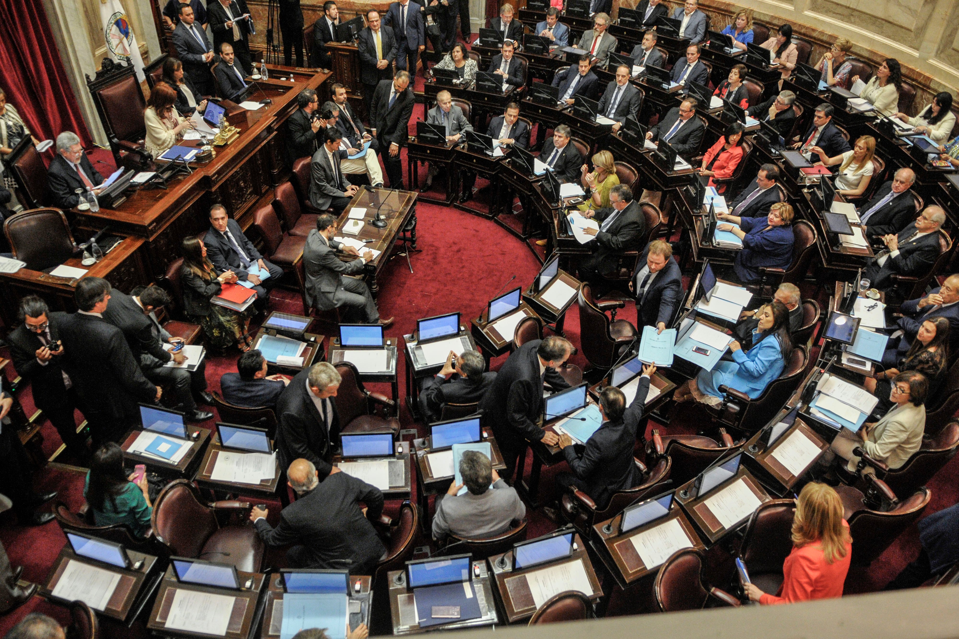 Más de 30 senadores se anotaron para hablar durante la sesión de la Cámara alta.