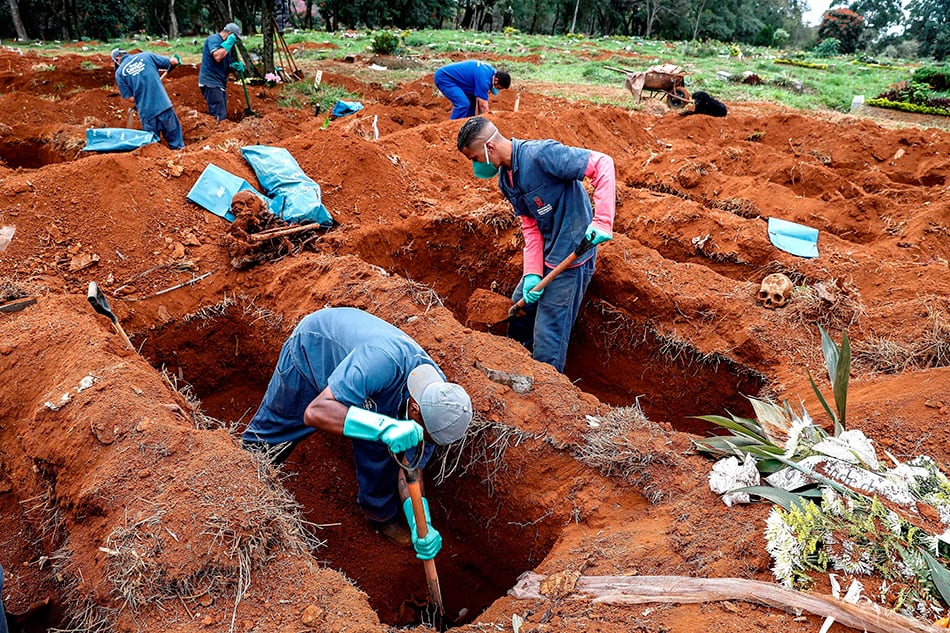 San Pablo, el epicentro de la pandemia. 