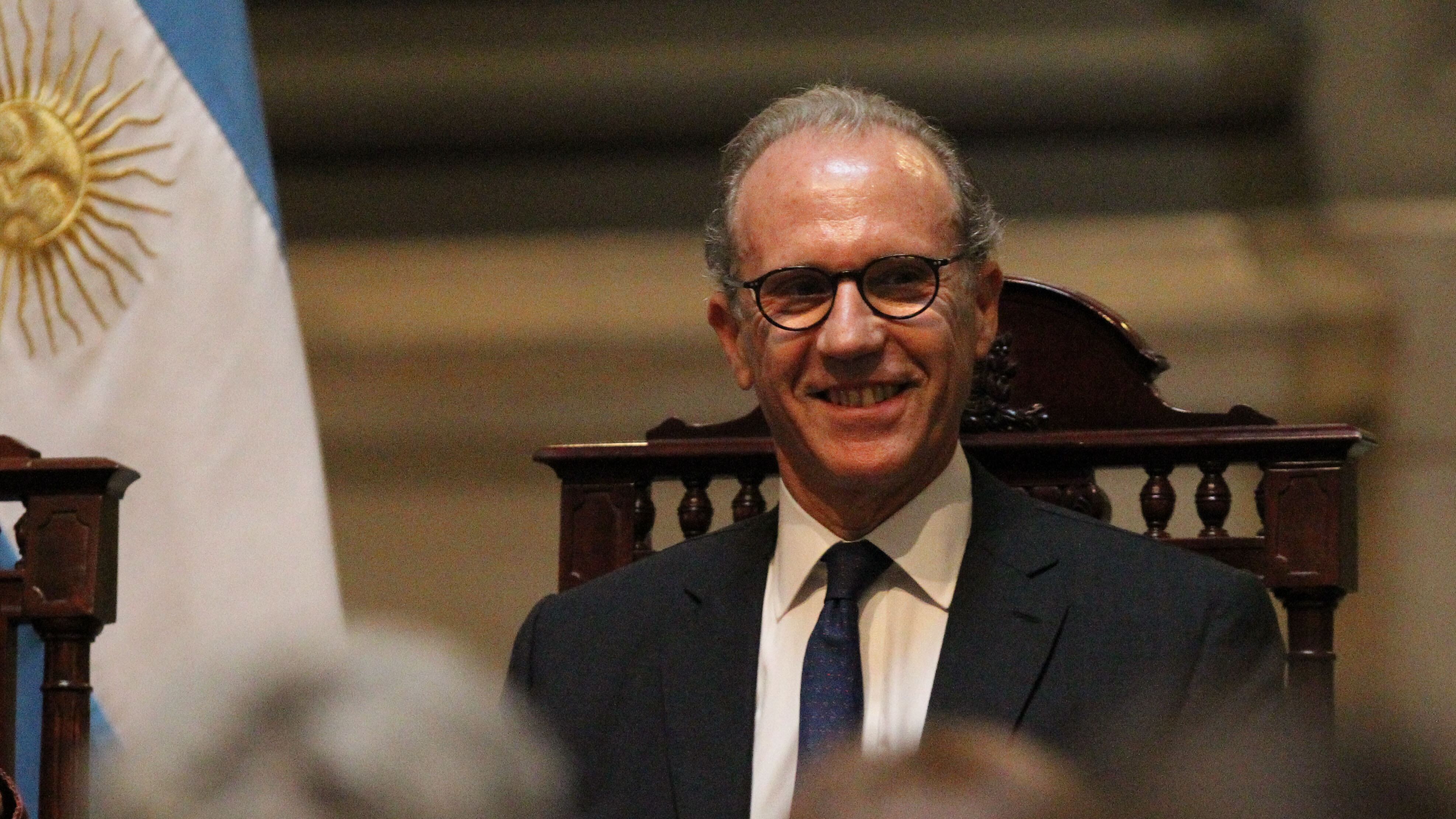 El presidente de la Corte Carlos Rosenkrantz 