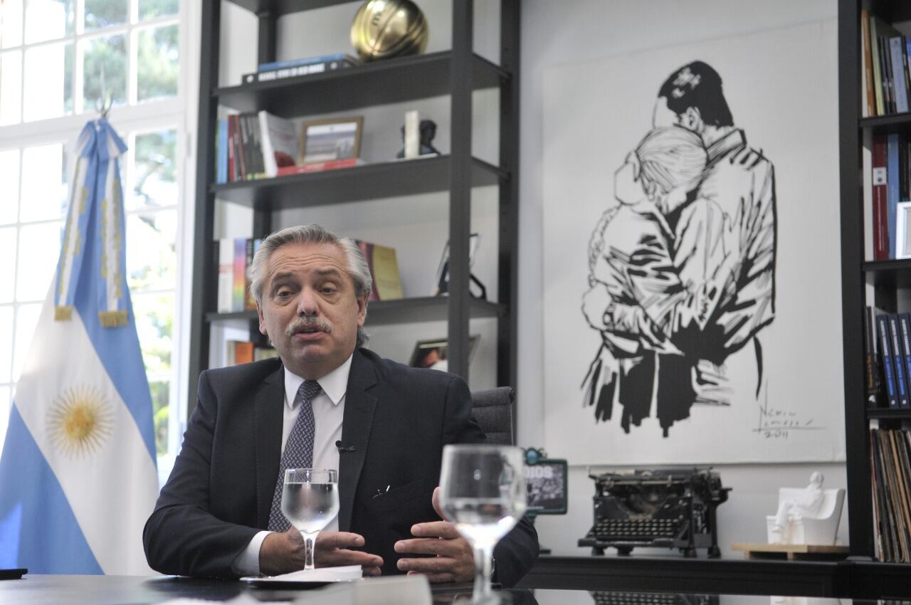 " Yo les pido que comprendan de lo que estoy hablando y que la gente me entienda. Cuando estoy hablando de estas cosas no estoy contra el campo, estoy a favor de la mesa de los argentinos", dijo el Presidente.