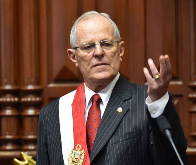 El presidente peruano, Pedro Pablo Kuczynski . 