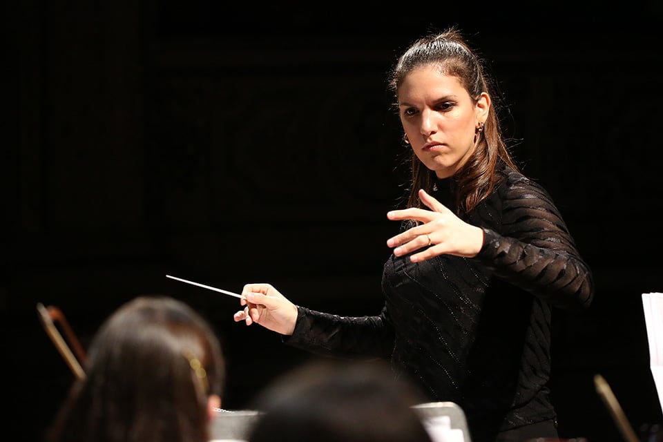 Danisa Alesandroni, directora de Camerata Rosario.