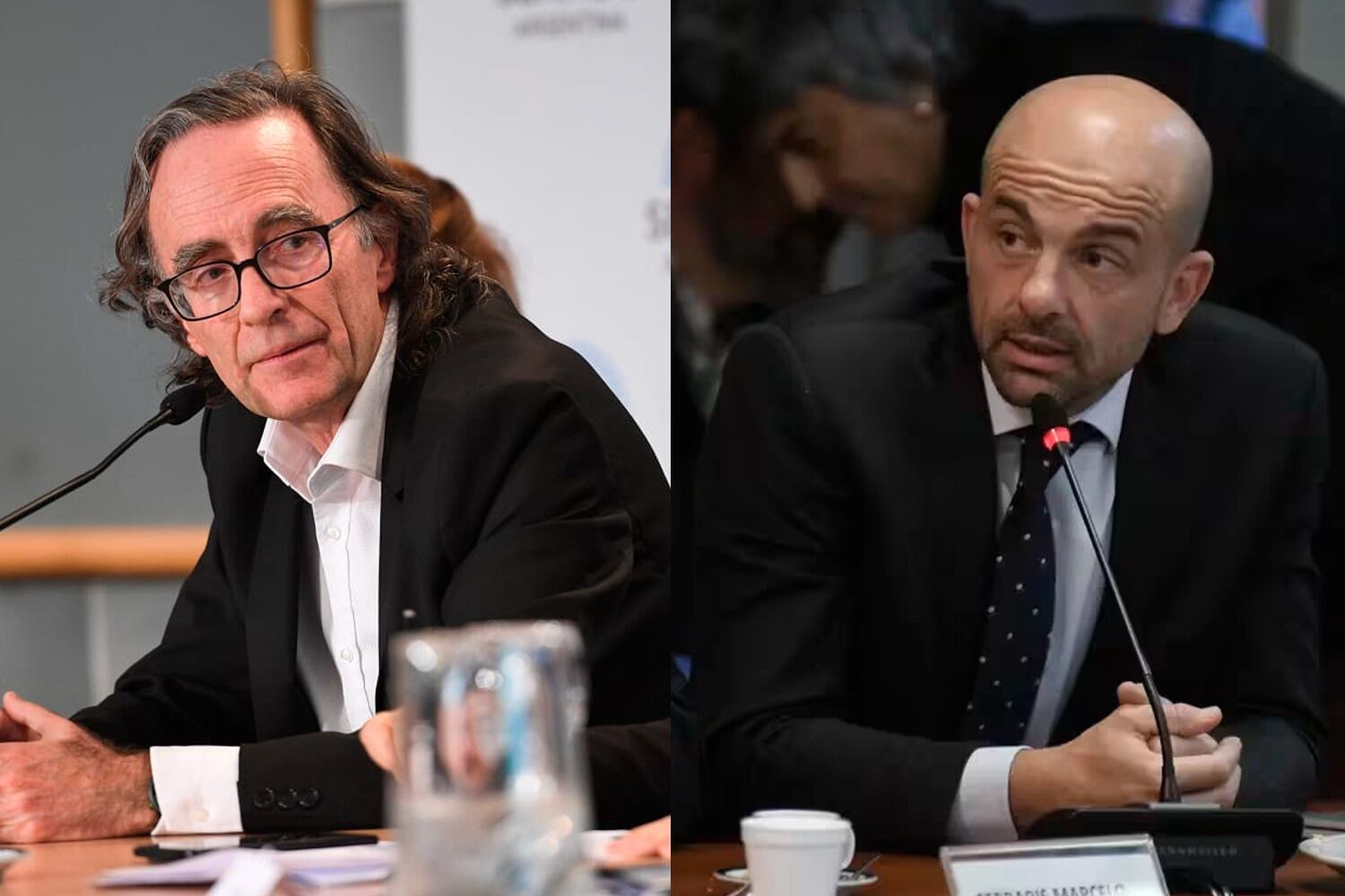 Giordano (izquierda) y Mogetta: de Córdoba al gabinete de Milei. 