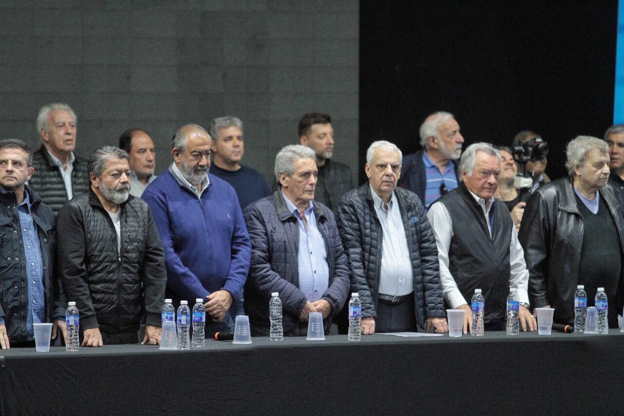 Cumbre de la CGT, meses atrás.