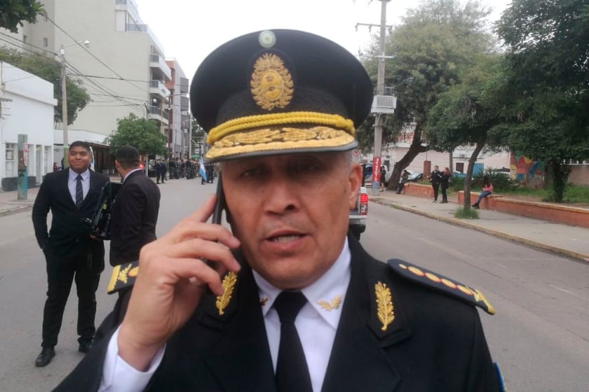 Marcelino Elizondo, jefe de la Policía de La Rioja.