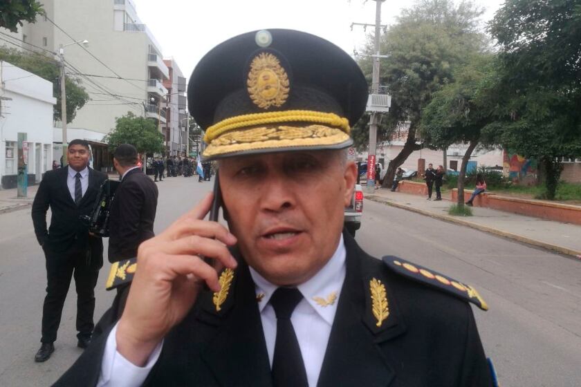 Marcelino Elizondo, jefe de la Policía de La Rioja.
